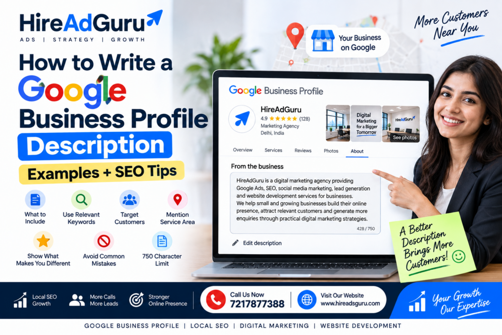 How to Write a Google Business Profile Description